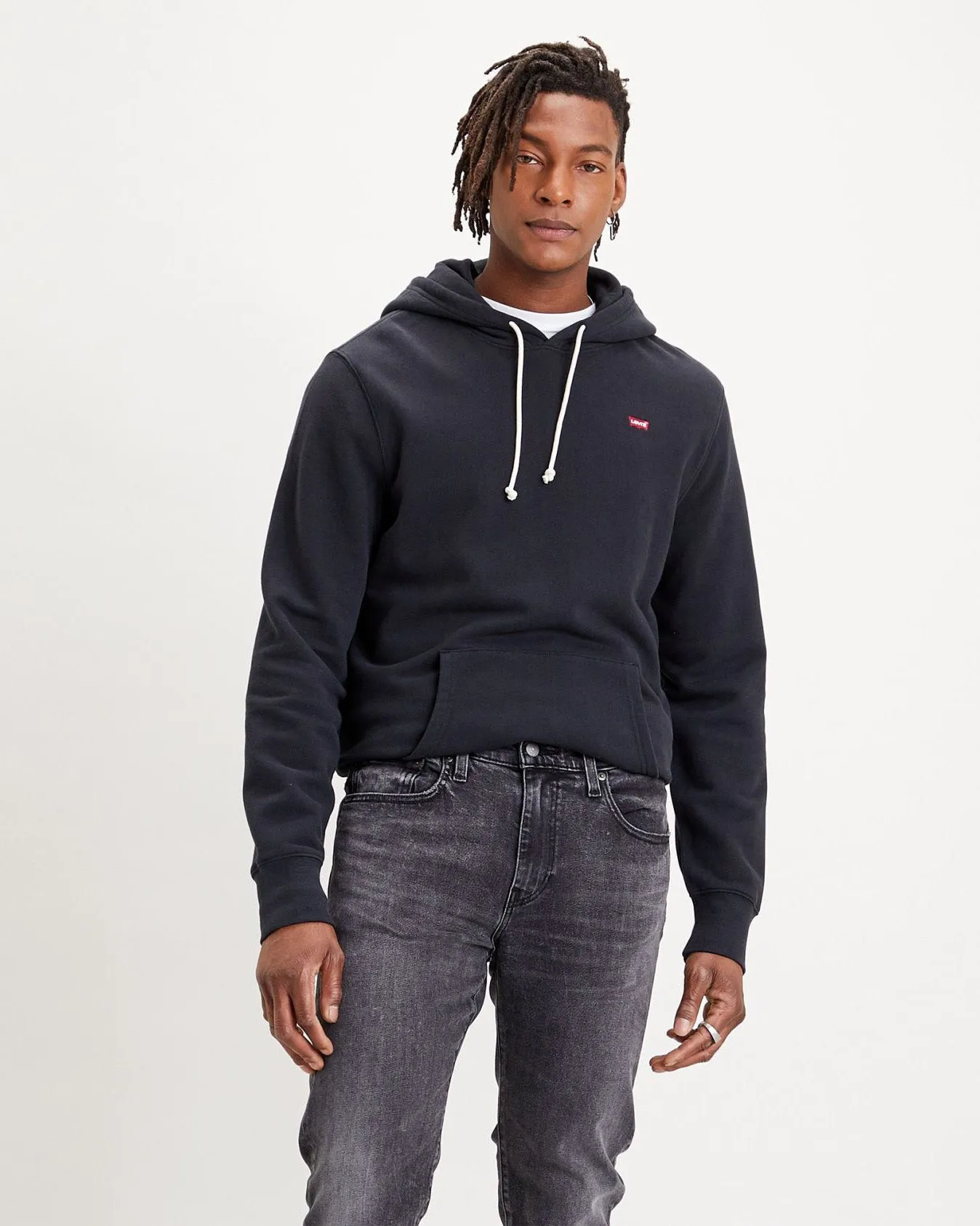 Travel Outfit Levi's? New Original Hoodie - Mineral Black