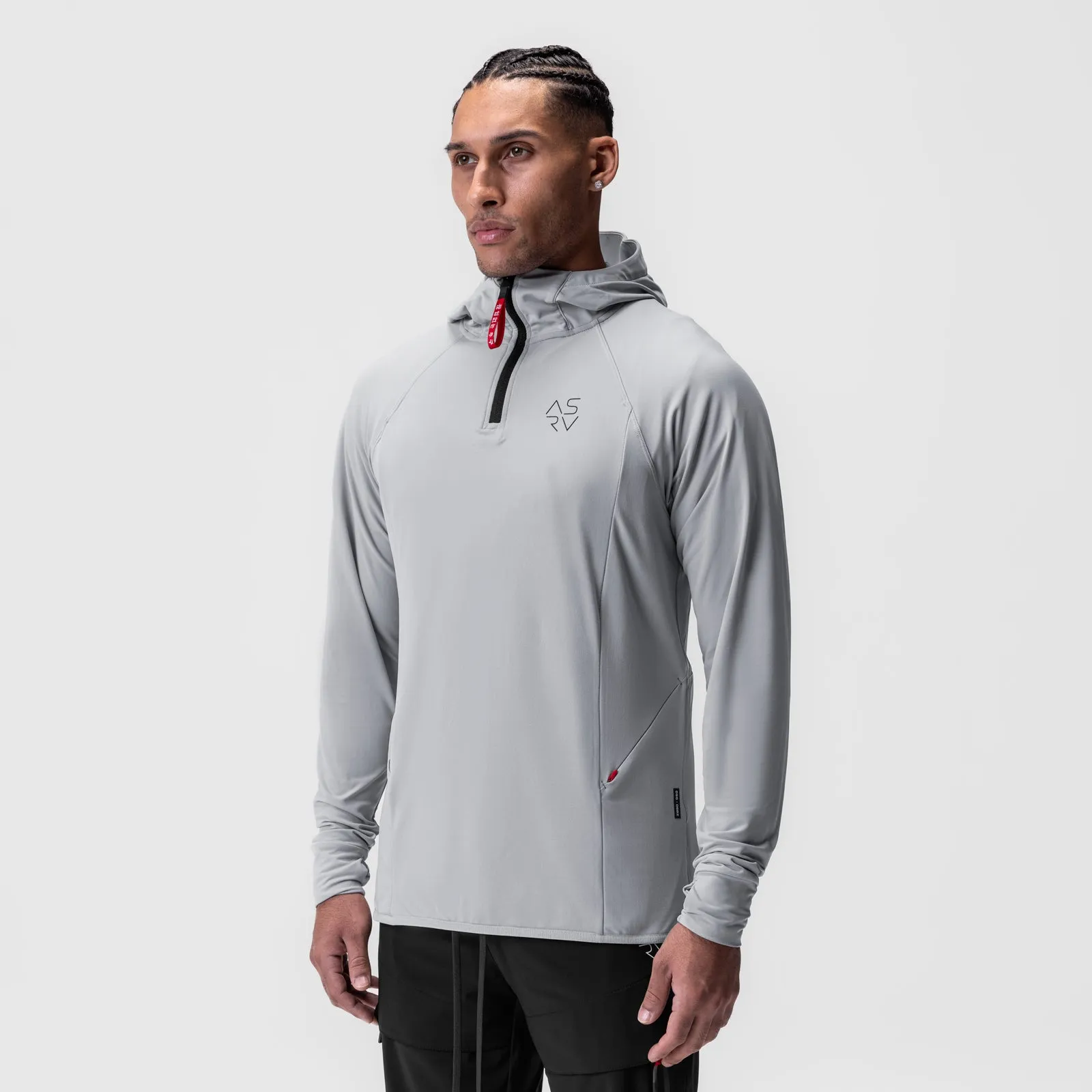 0682. Training Hoodie - Slate Grey "Cyber" Bilby like