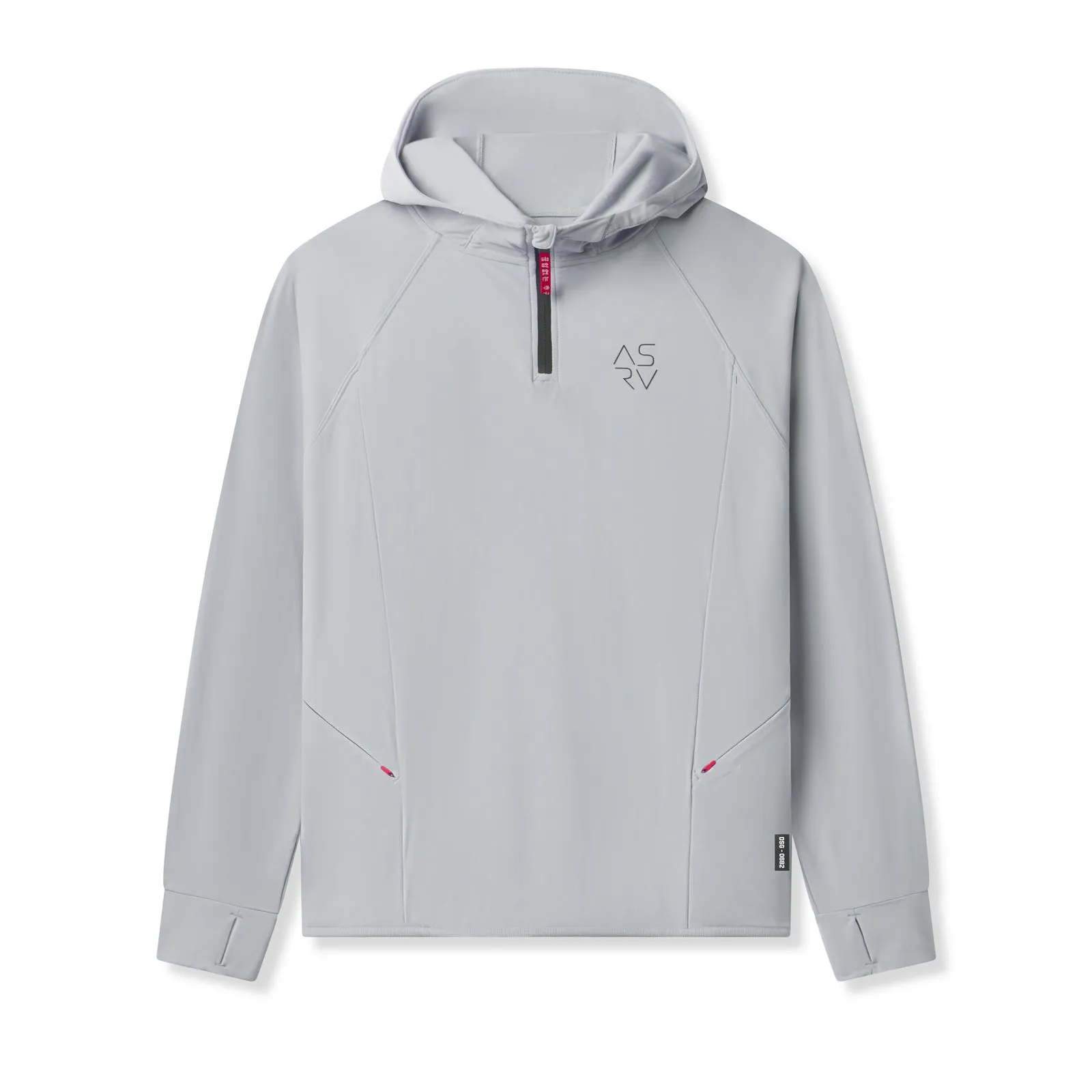 Oversized style Travel Style 0682. Training Hoodie - Slate Grey "Cyber"