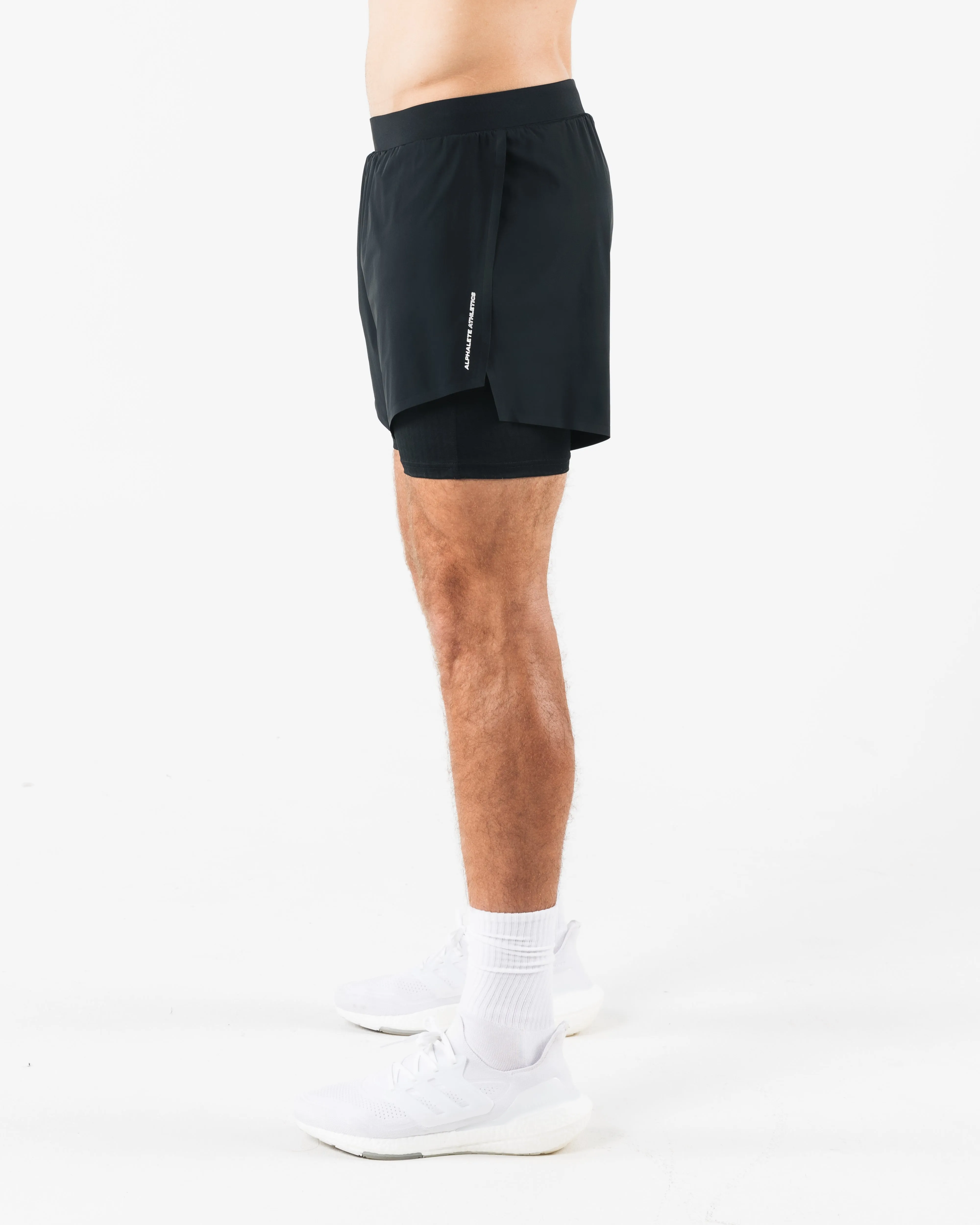 Bright Hues Moisture wicking Flex Short - Blackout