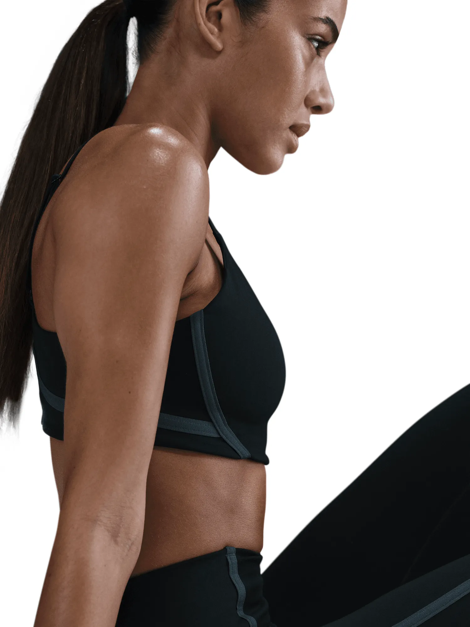 One Convertible Sports Bra t shirt Chafe Free Edging