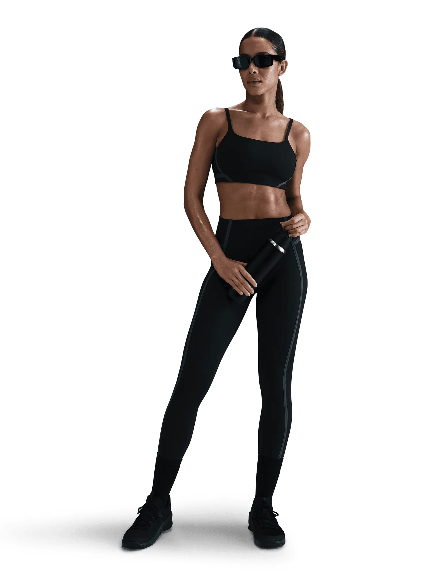 One Convertible Sports Bra Non Binding Leg Openings stretchy design