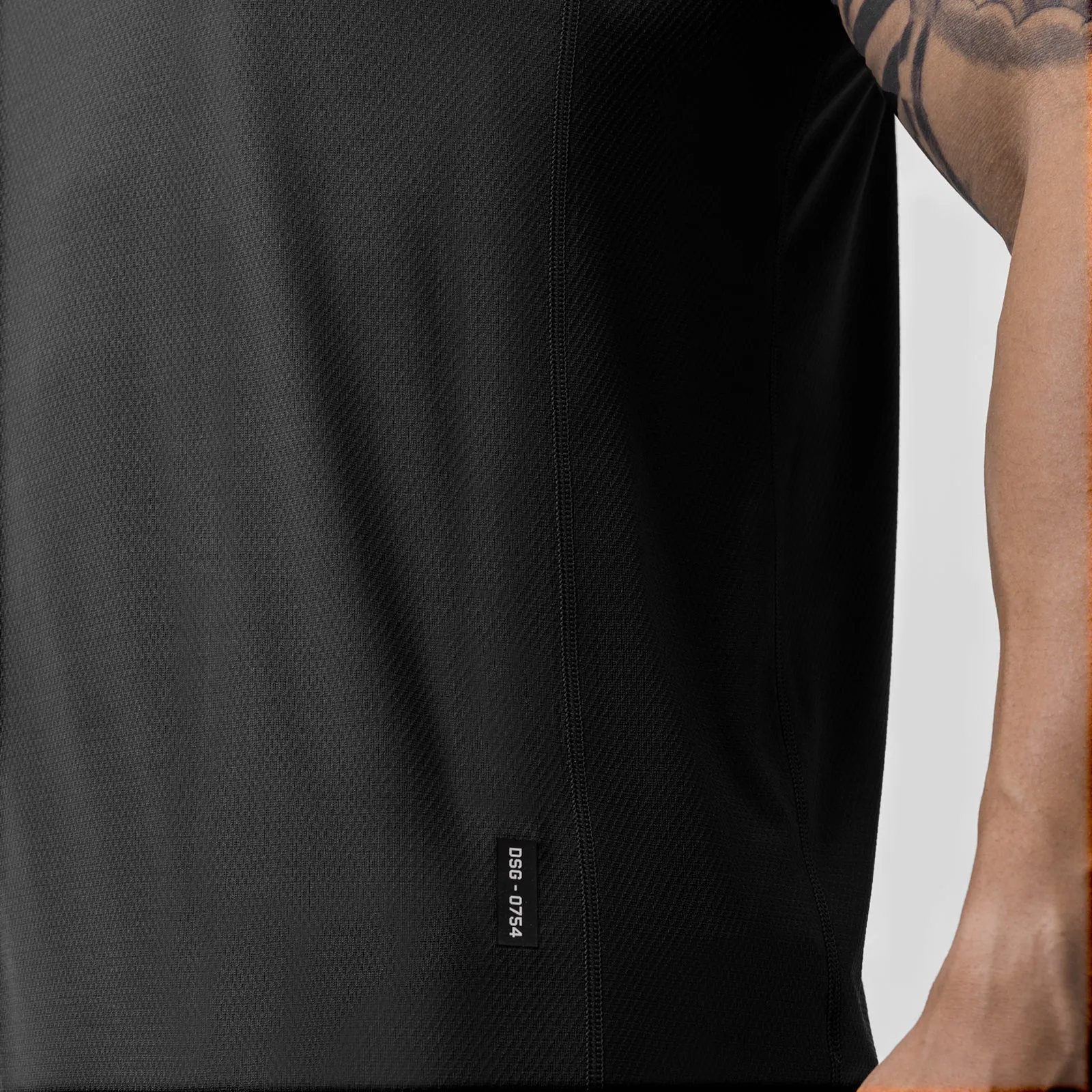 Flexible Fit 0754. AeroSilver? Training Singlet - Black "RP"