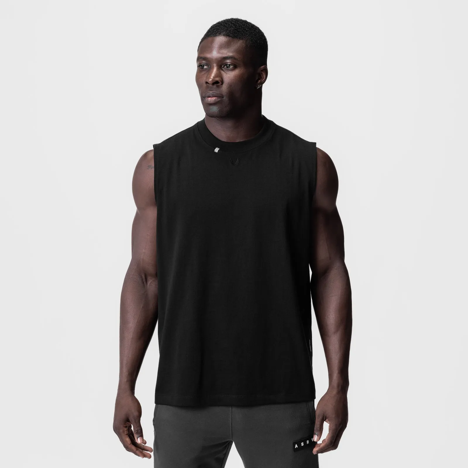 Anti Slip Shoulder Straps Windproof Layer 0807. Tech Essential? Relaxed Cutoff -Black/Black "OTWR"