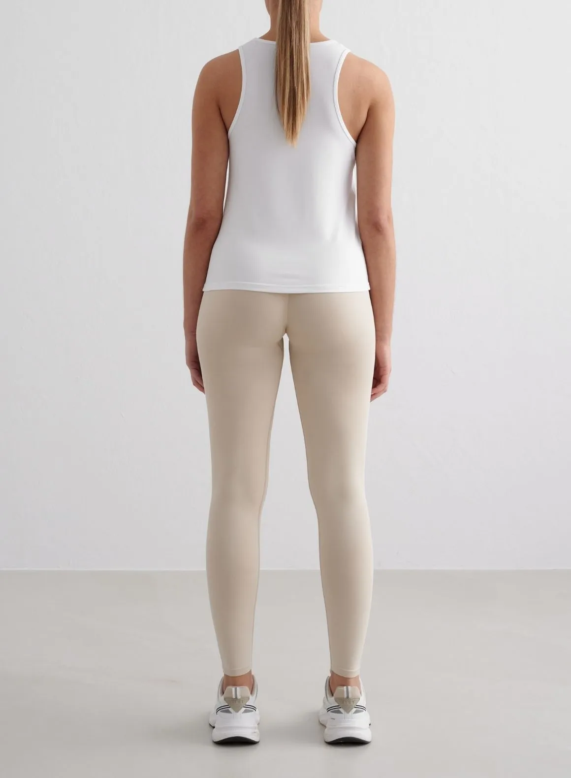 White Soft Basic Singlet Corrosion resistant