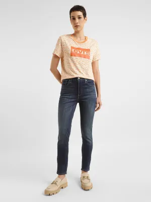 Women's 721 Blue Skinny Fit High Rise Jeans Traveler Gear Earthy