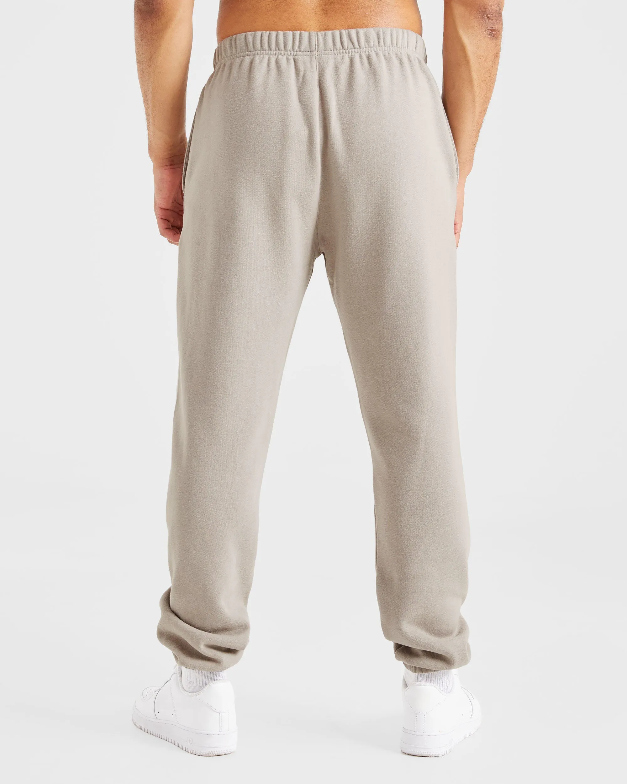 Essential Oversized Joggers - Stone Formal Look Classic Look