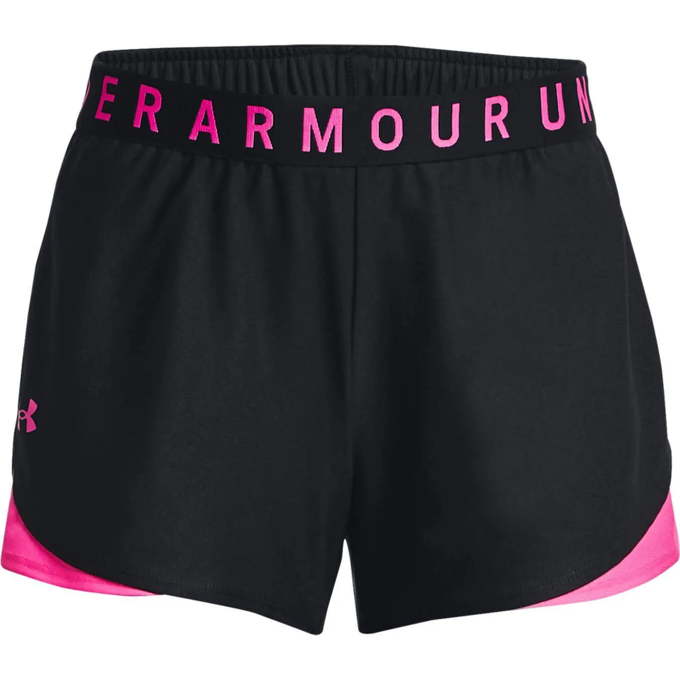 Under Armour Play Up 3.0 Womens Running Shorts - Black Playful Look