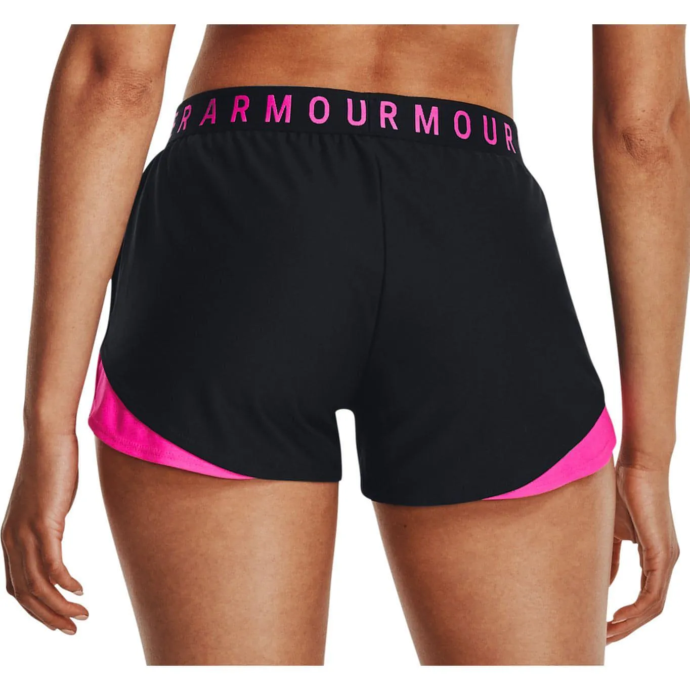 Flexible Mobility Luxury Feel Under Armour Play Up 3.0 Womens Running Shorts - Black