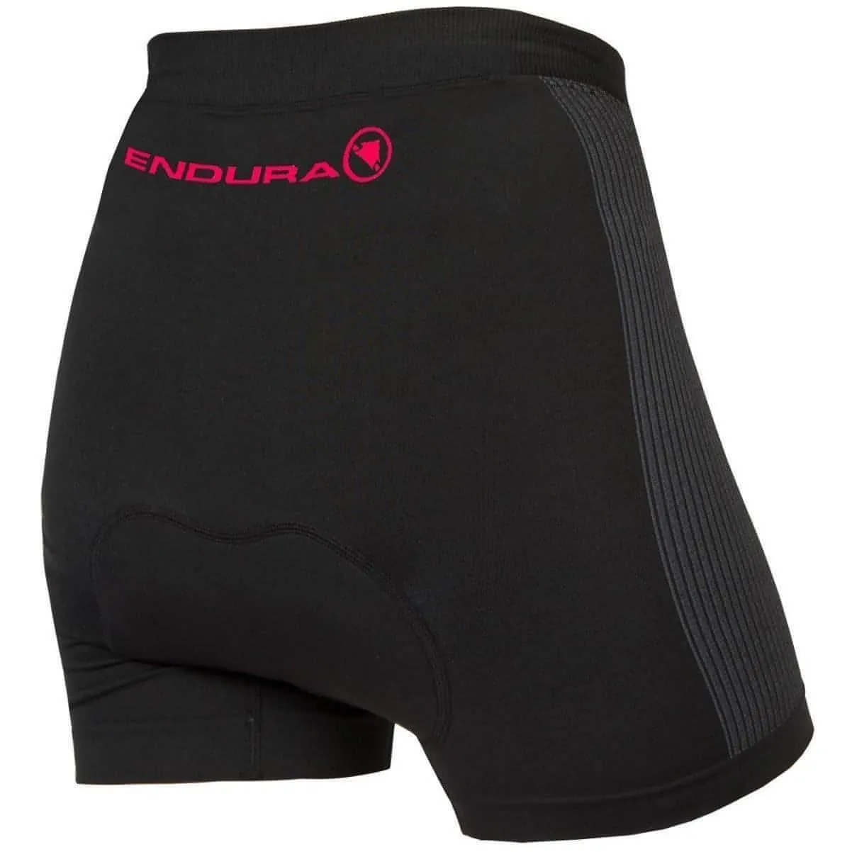 Endura Engineered Padded II Womens Cycling Undershorts - Black Sustainable Manufacturing Impact Absorbing Padding