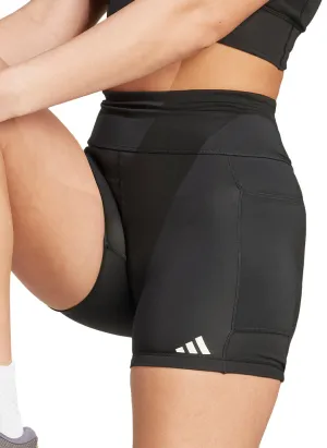 sunglasses On-the-Go Shorts adidas Own The Run 5 Inch Womens Short Running Tights - Black