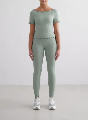 wrinkle free Aqua Tulip Tights