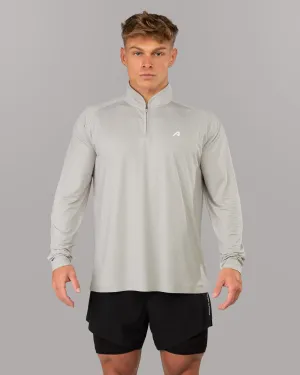 Racer Quarter Zip - Cloud Reading wrinkle - resistant