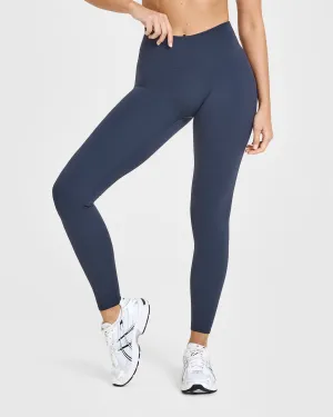 School Sports Unisex Style Contoured Feel Essential Edge SoftMotion? Leggings | True Blue