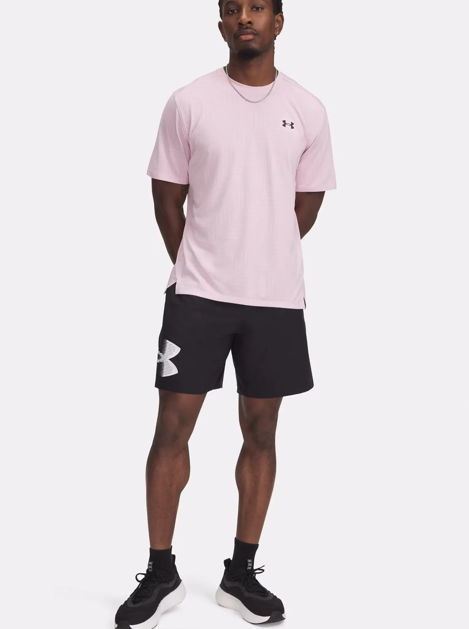Abrasion Resistant Fabric Tech Woven Graphic Shorts