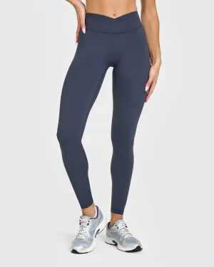 No Compression For Men Seamless Design Wear Anytime Unified Wrap Leggings | True Blue