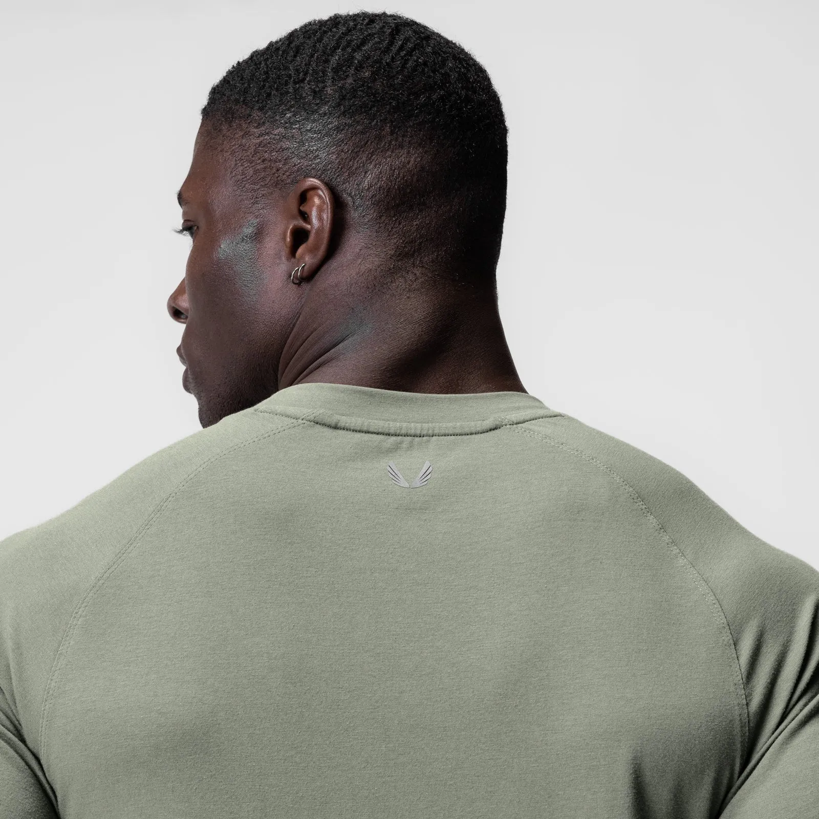 0919. Supima? Fitted Tee - Sage Fashion Forward