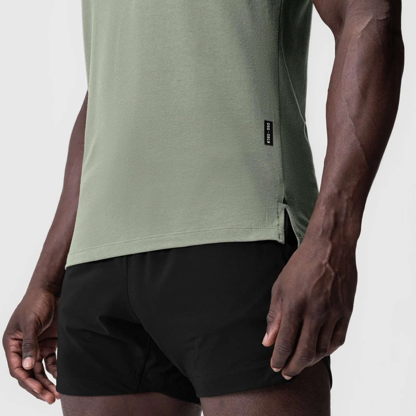 0919. Supima? Fitted Tee - Sage Daily Favorite Urban Smart
