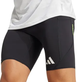 adidas Adizero Mens Short Running Tights - Black water sports clothing camping clothing