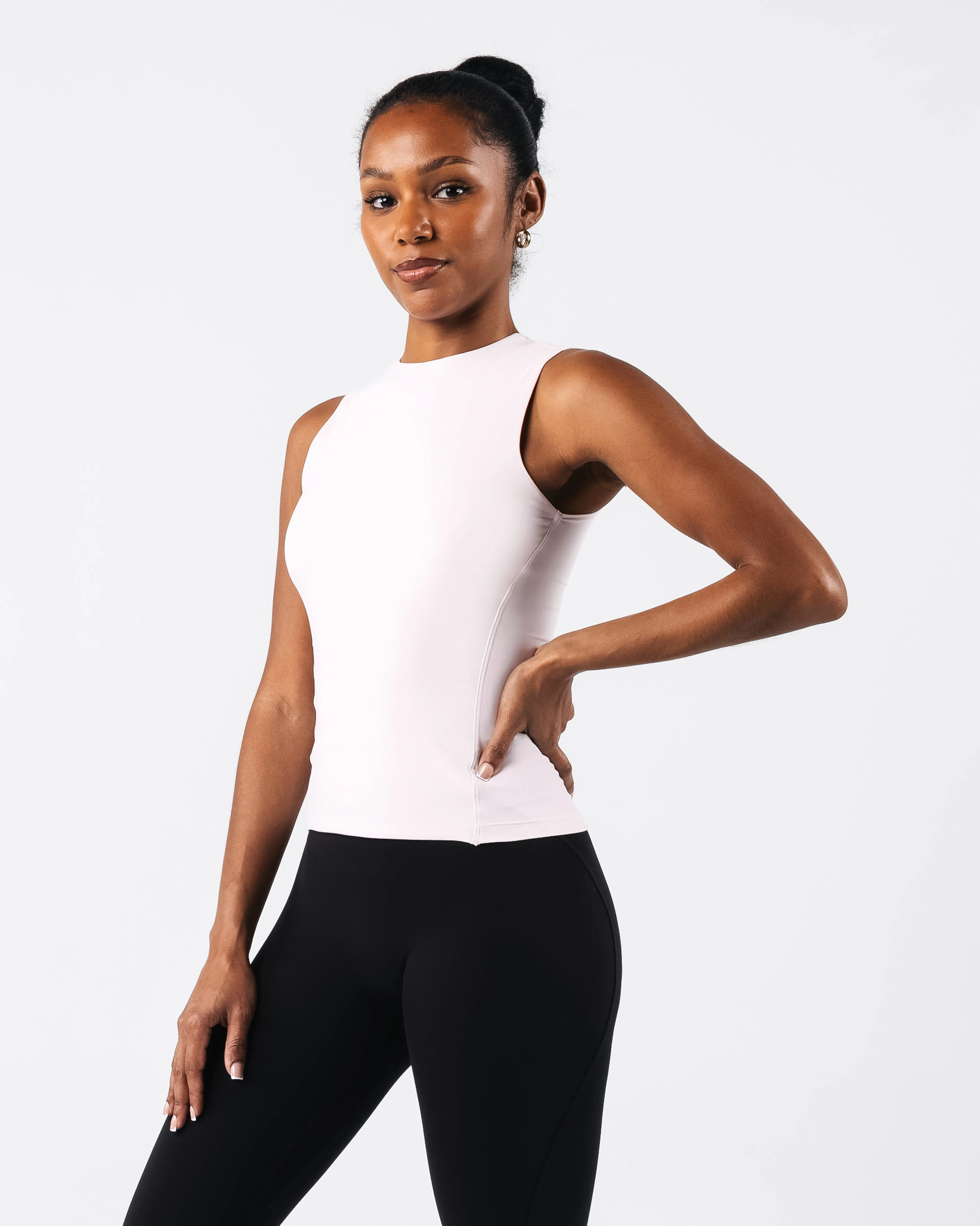 Fashion - forward AntiPilling Surface Basics Tank - Tea Rose
