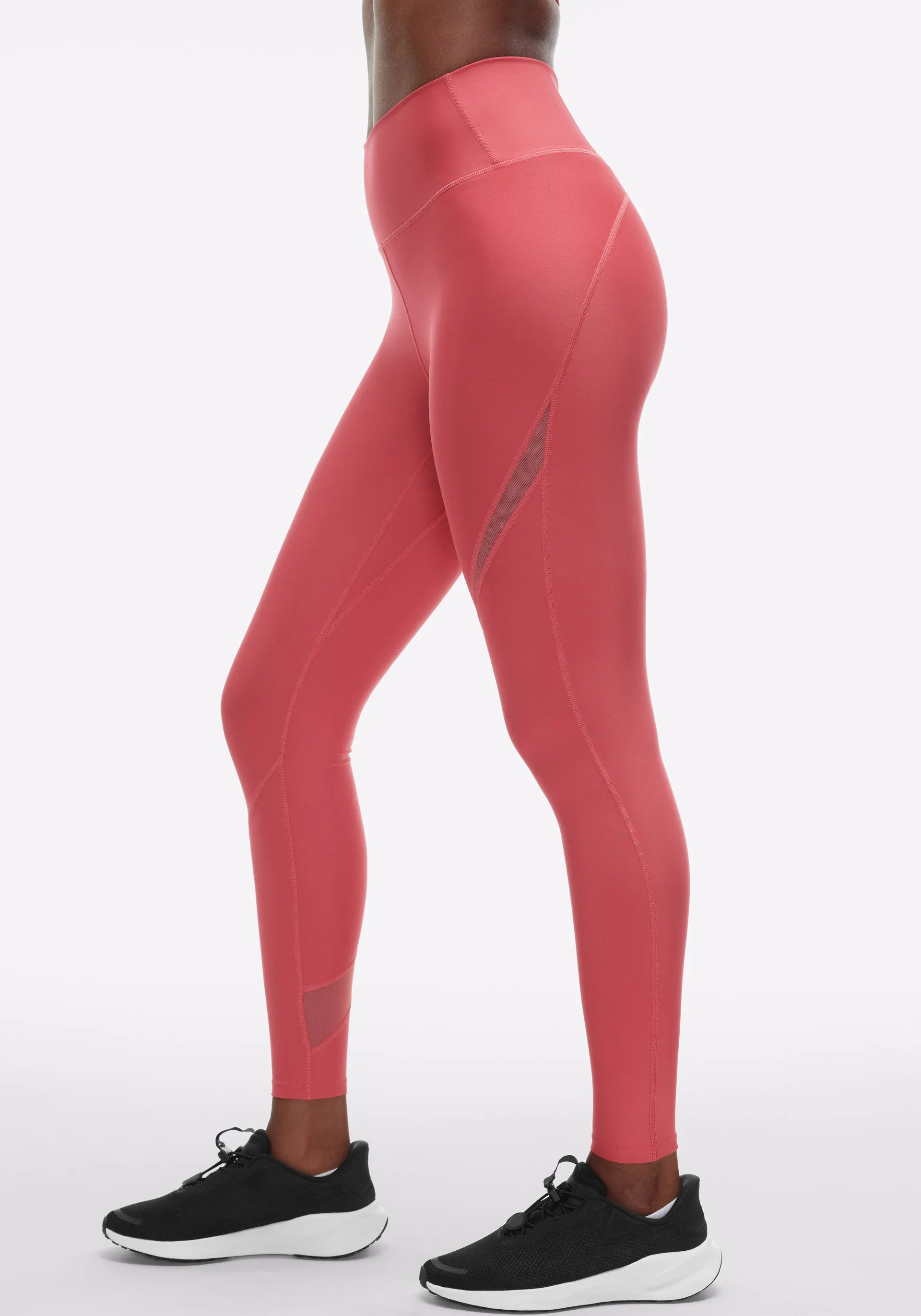 Endurance Light Mesh Splice High Rise Legging Flow Motion For Teens Breathable Fabric