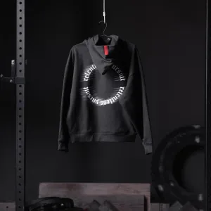 0874. Tech-Terry? Zip Pocket Hoodie - Black "RP Blur" Lounging wear