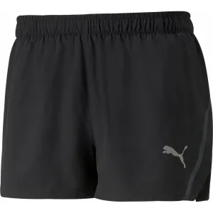 Puma Split Mens Running Shorts - Black Warm Season