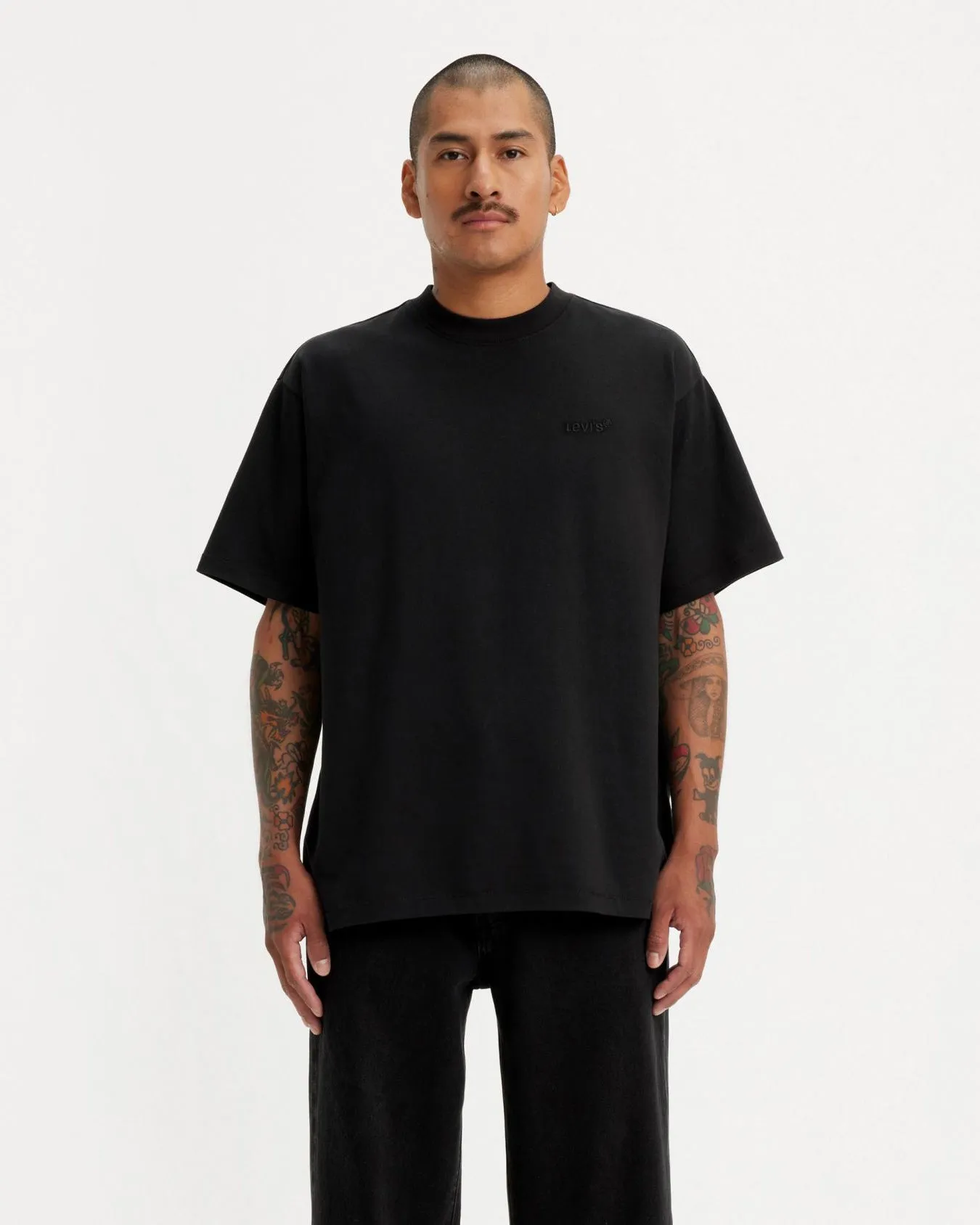Hypoallergenic Material Composition Levi's? Red Tab Vintage Tee - Mineral Black