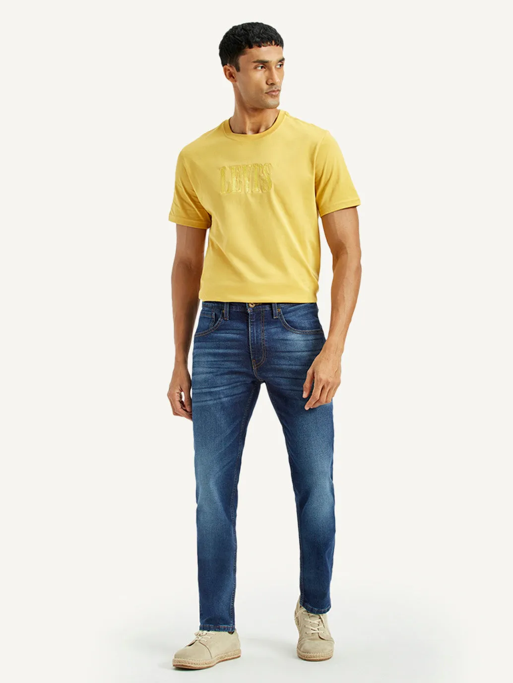 Breathable fabric technology Men's 511 Indigo Slim Fit Mid Rise Jeans