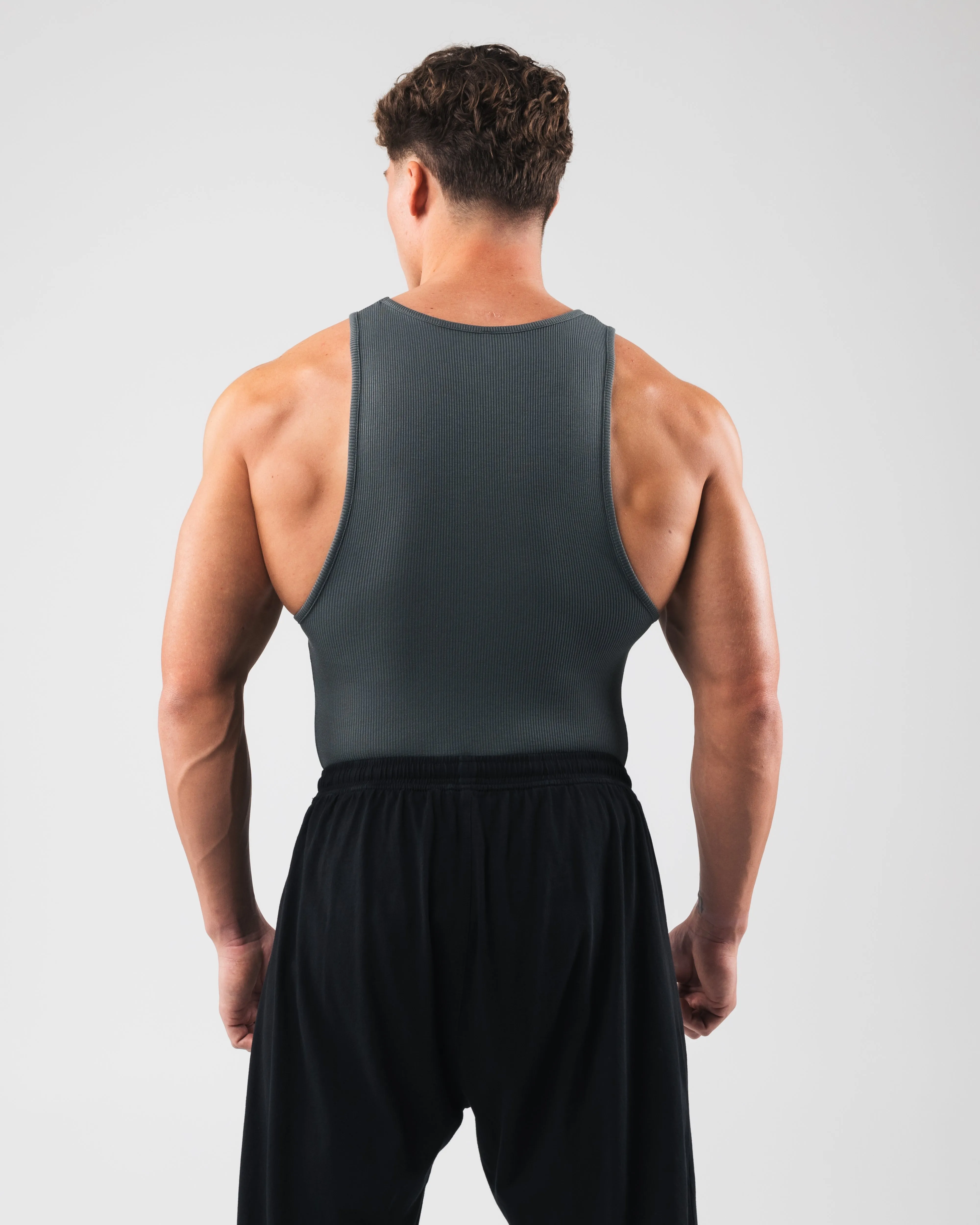 Snag Resistant Surface off - road Zero Ribbed Tank 2pk - Astro Grey