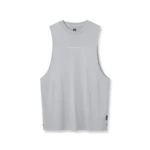 short service life 0837. 3D-Lite? 2.0 Lycra? Muscle Tank - Slate Grey "RP"