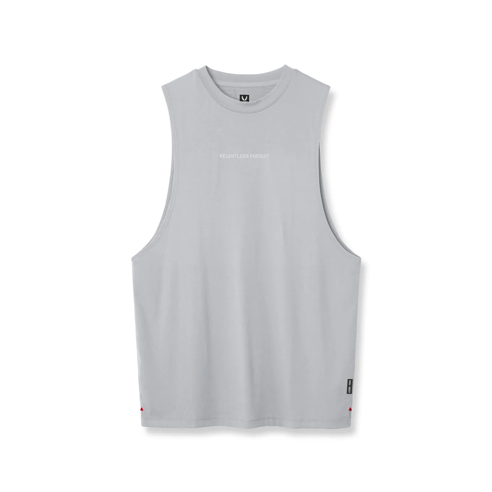 short service life 0837. 3D-Lite? 2.0 Lycra? Muscle Tank - Slate Grey "RP"