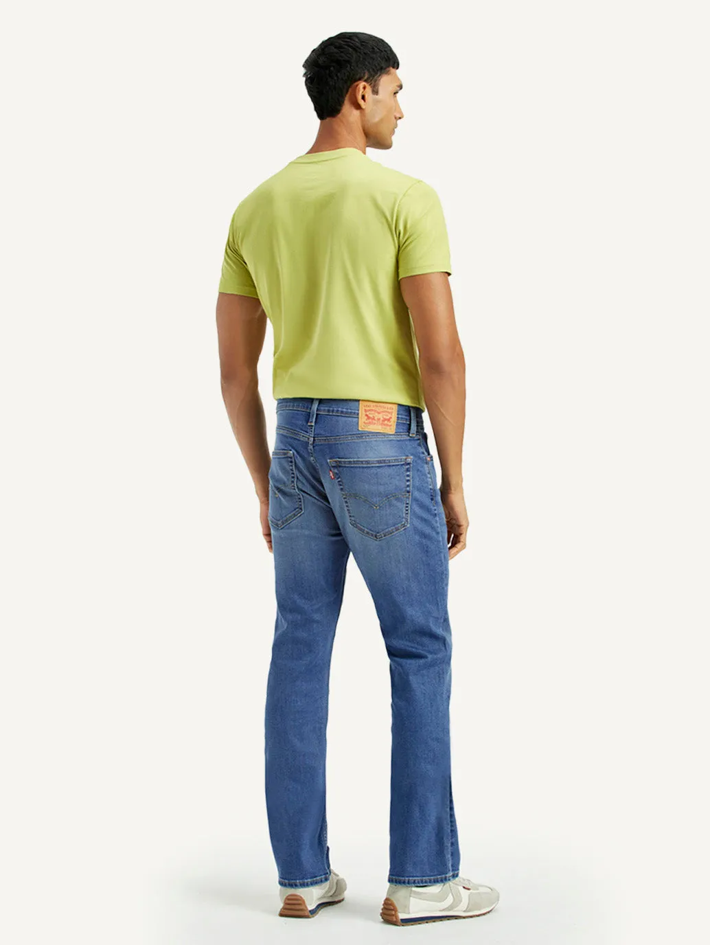 Men's 527 Light Indigo Bootcut Fit Mid Rise Jeans Unisex Fit Quick Drying Fabric
