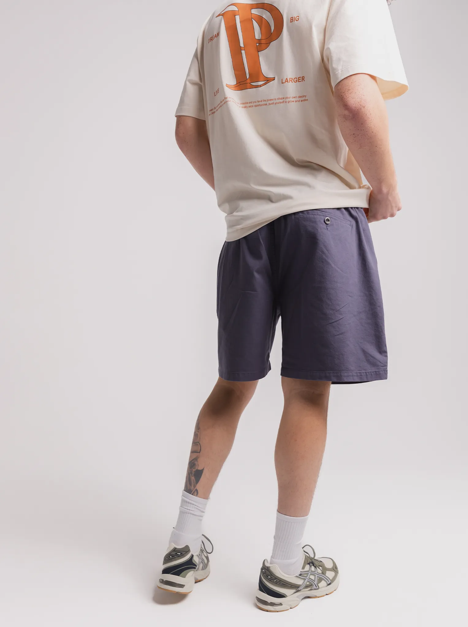 transportation industry Retreat Shorts in Washed Navy