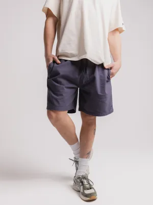 Retreat Shorts in Washed Navy Odor Resistant Treatment