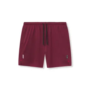 0988. Reversible 2-in-1 Short - Crimson Semi Formal