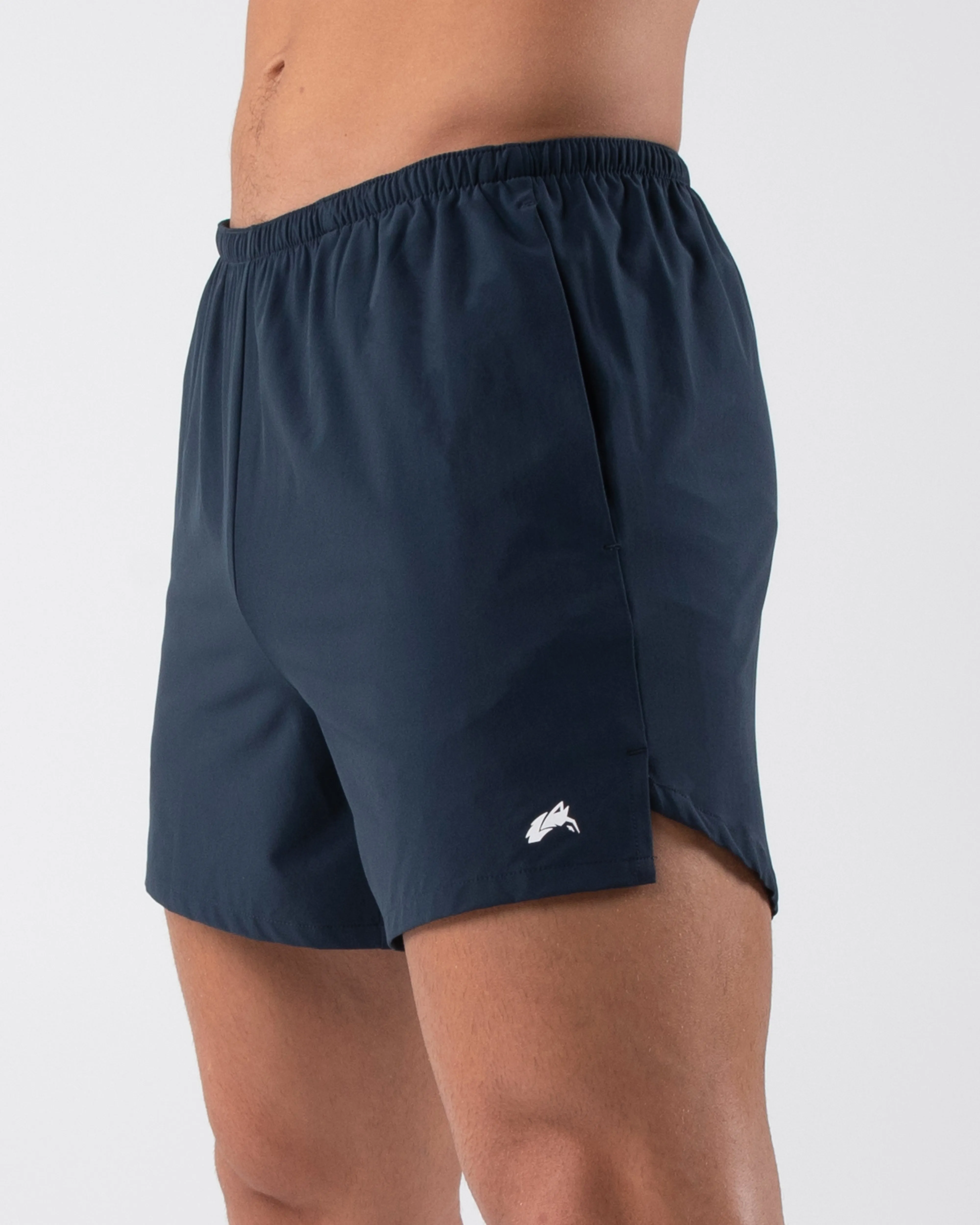 Dynamic Short - Deep Navy Anti Static Finish swimming suit alternative
