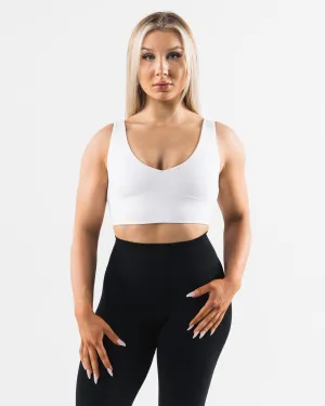 Celeste Bra A/B Cup - White Versatile Wear Adjustable Design