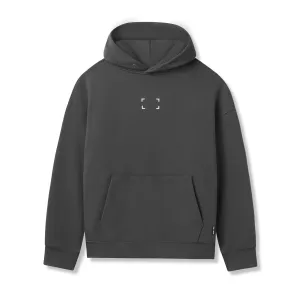 Instant Sellout High end feel 0648. Tech-Terry? Hoodie - Space Grey "Space Bracket"