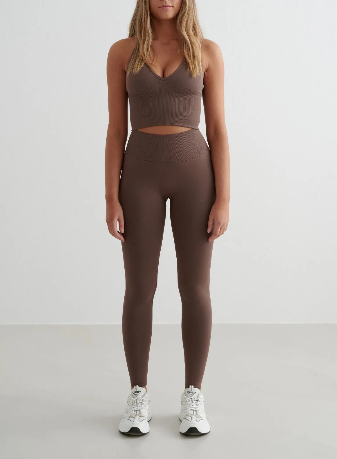 Evening Walk Casual Wearer Hiking Trail Non See Macchiato Shape Seamless Tights