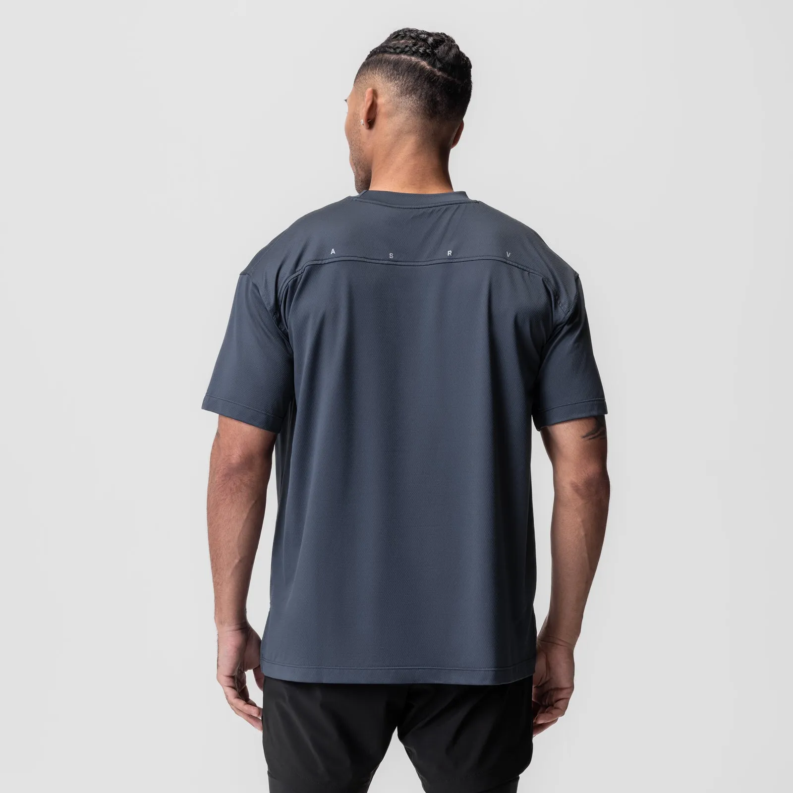 timeless 0822. AeroSilver? Oversized Tee - Navy