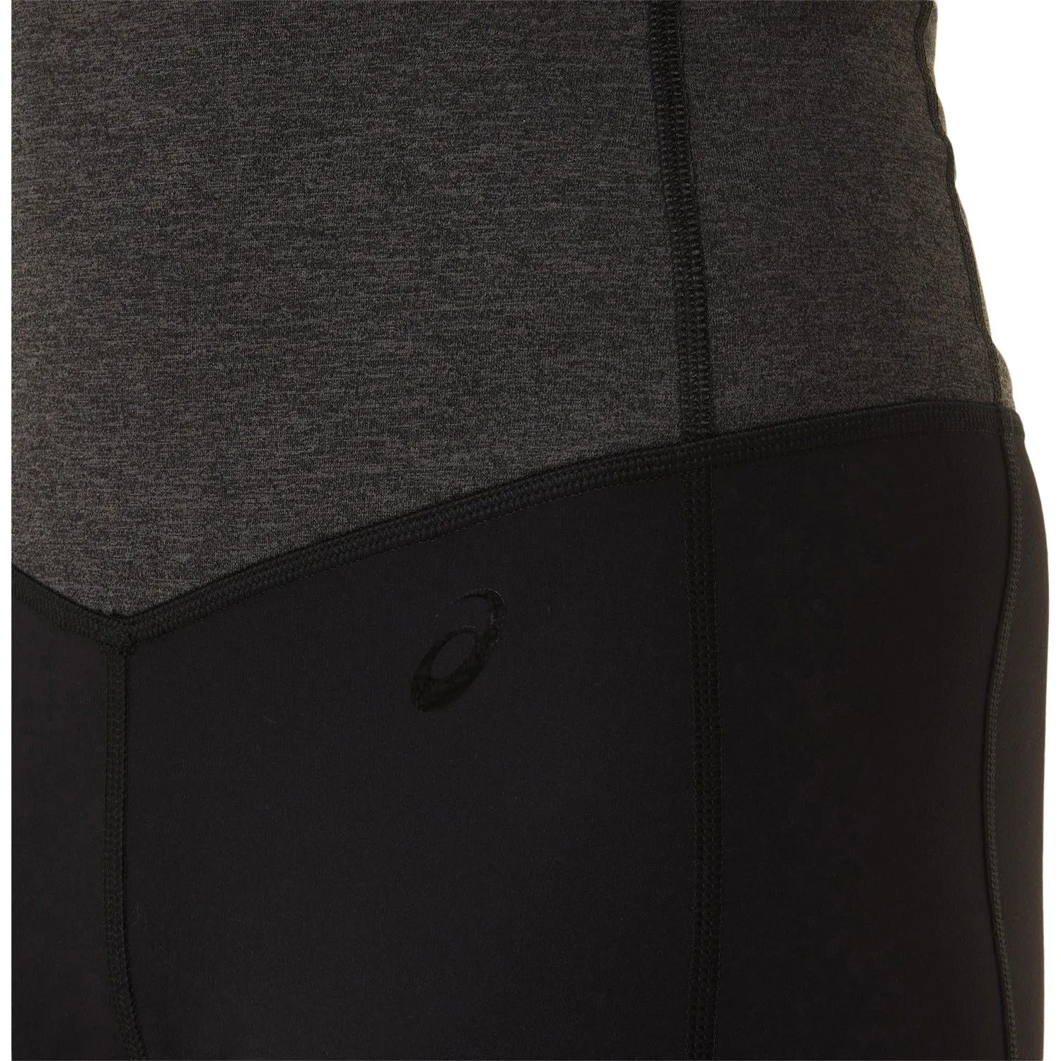 Asics Flexform Colour Block Womens Running Bike Short Tights - Black Casual Style