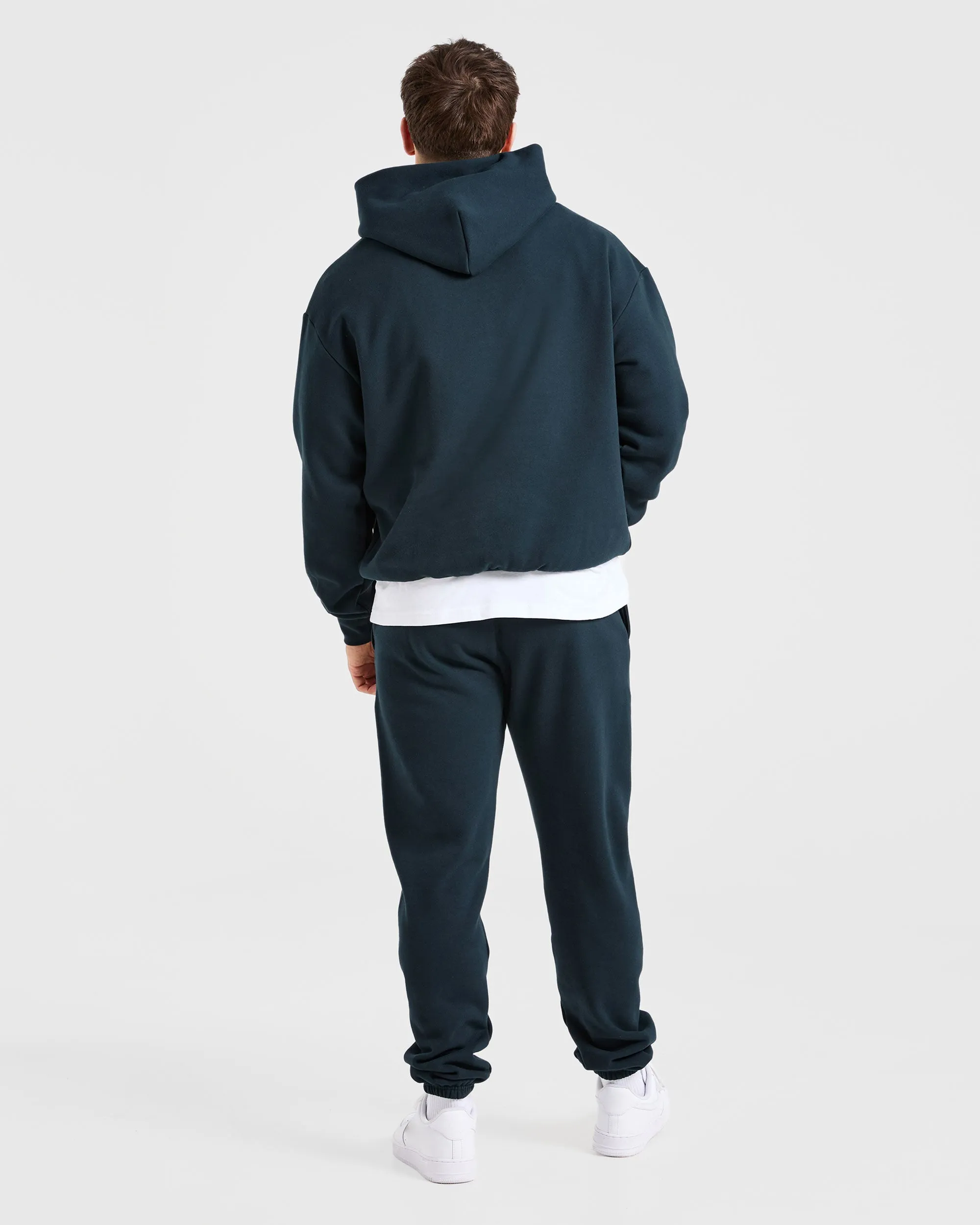Oktoberfest wear Road Trip Essential Oversized Hoodie - Navy