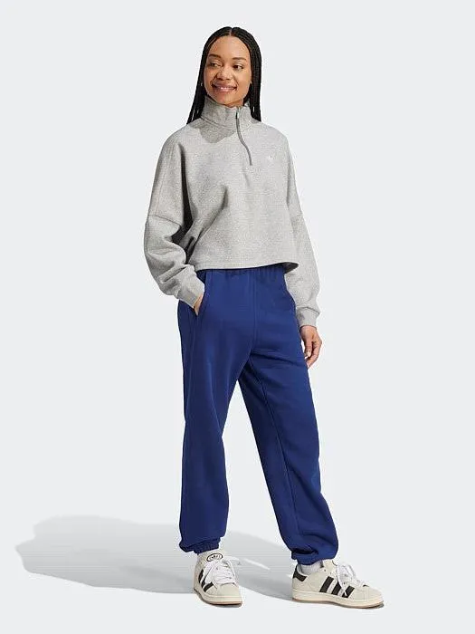 Glittery accents Essentials 1/2 Zip Fleece Sweatshirt