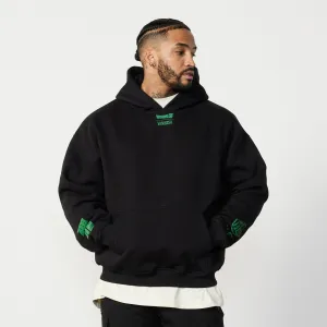 Lightweight Material Vanquish DBZ Shenron Black Oversized Pullover Hoodie