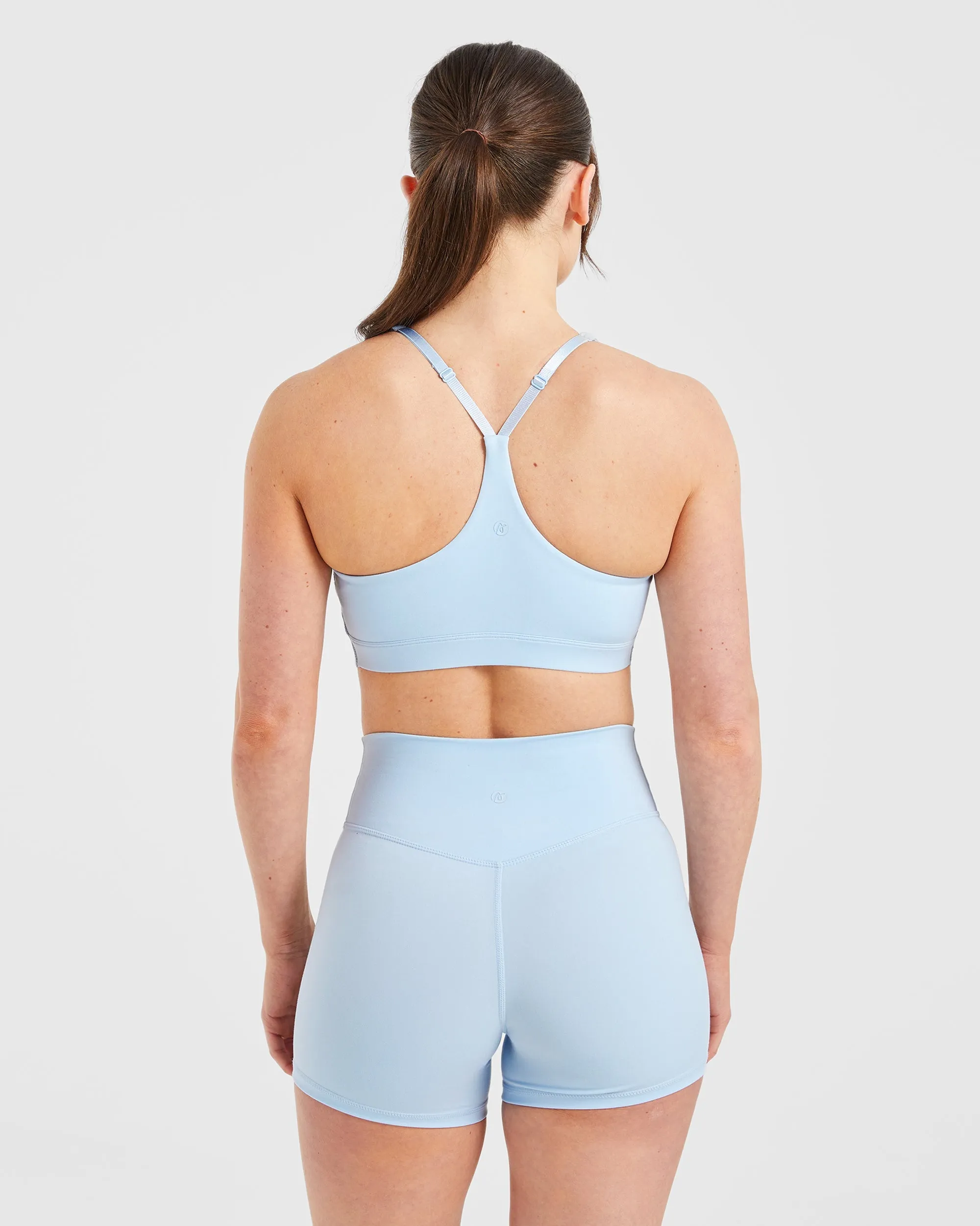 Smooth Design Staple Sports Bra - Pastel Blue