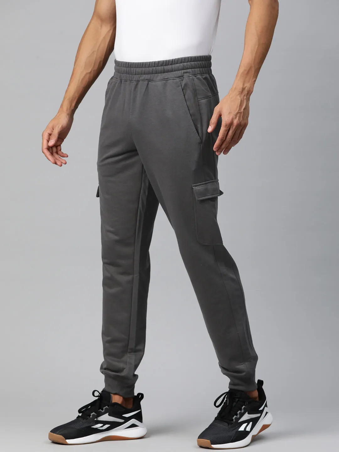Denim finish Universal Fit System Alcis Men Navigator Airport Cargo Jogger
