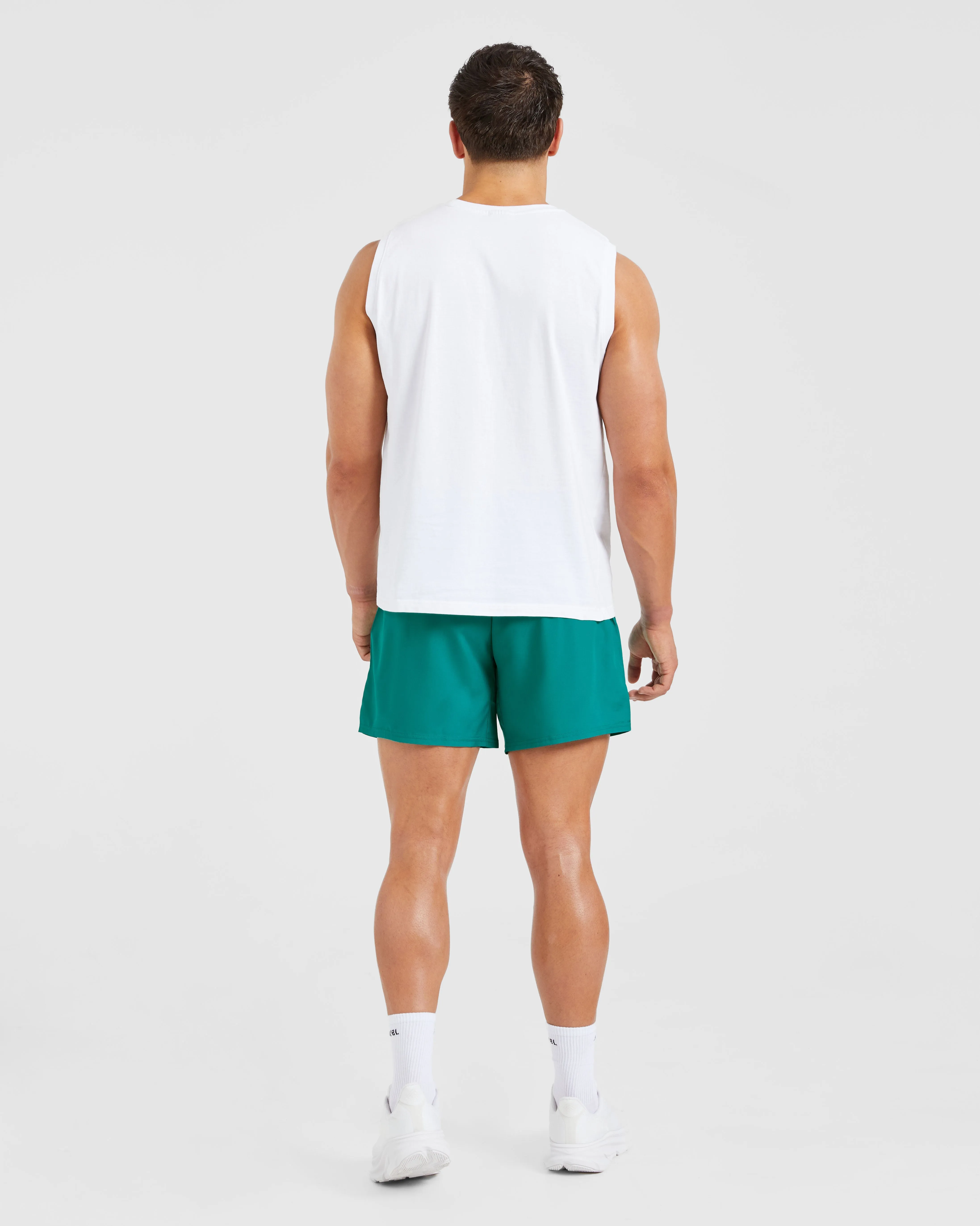 Heels Core 5" Shorts - Teal