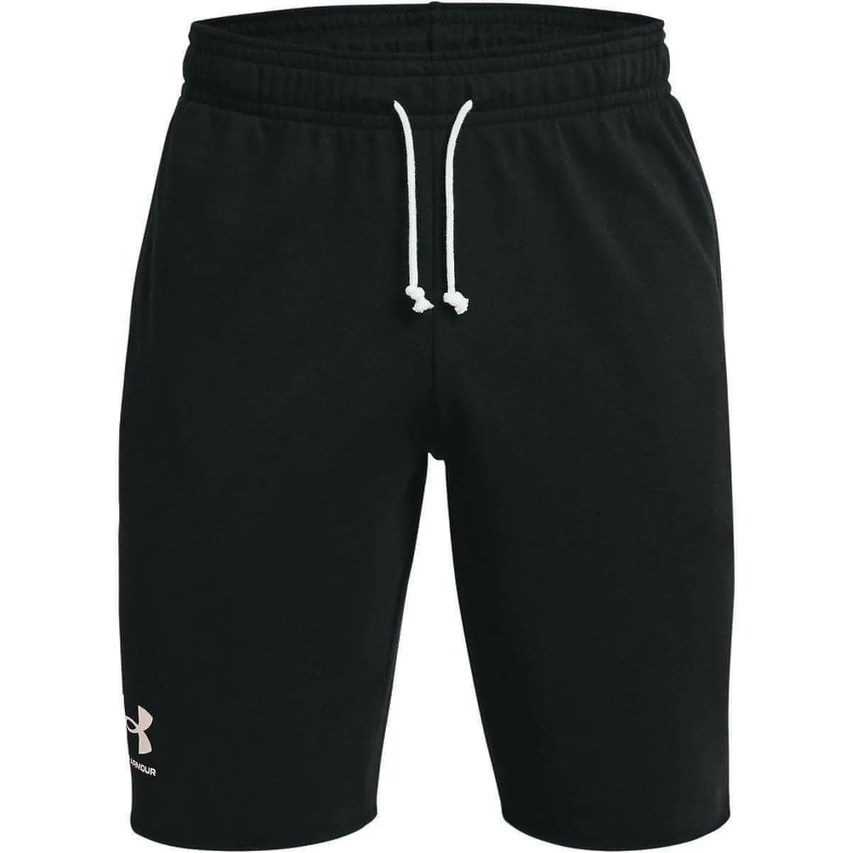 camping clothing Under Armour Rival Terry Mens Training Shorts - Black