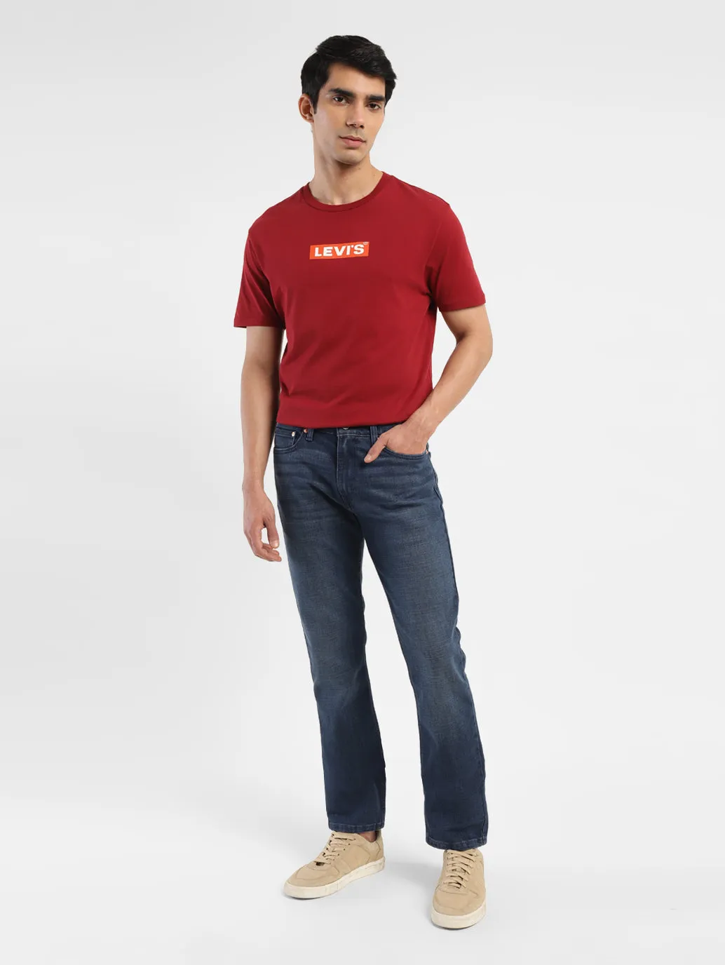 Winter Warmth Minimalist Holiday Vibes Athlete Fit Men's 511 Blue Slim Fit Mid Rise Jeans